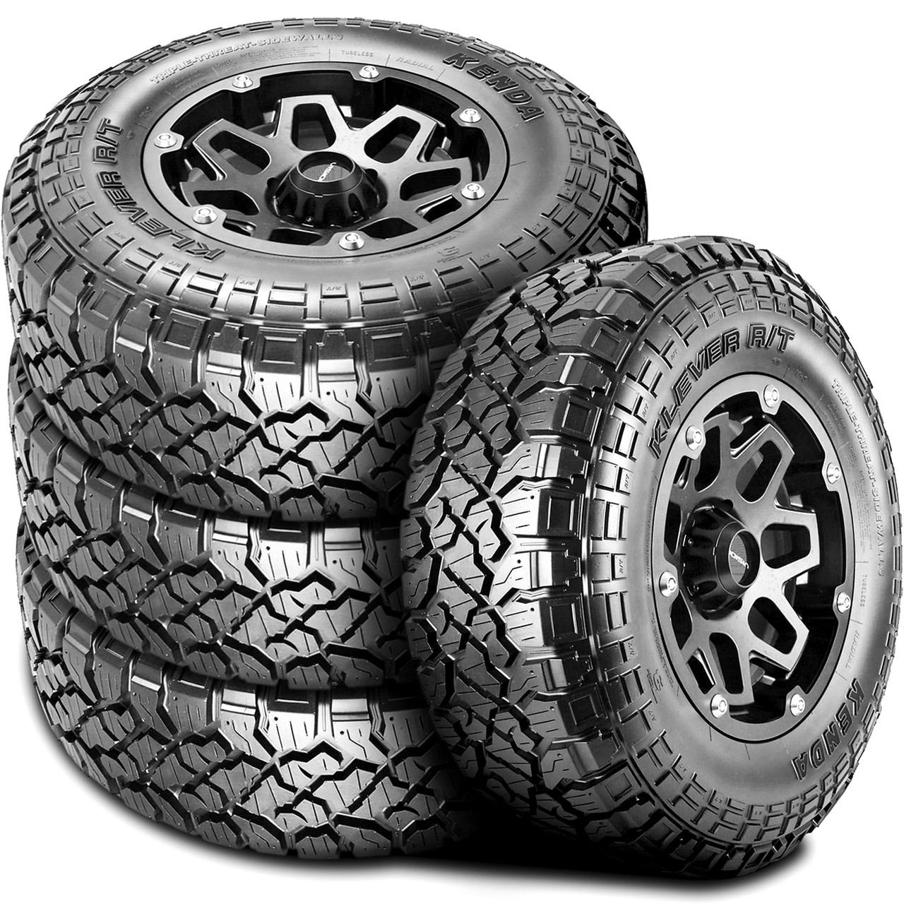 Kenda Klever R/T KR601 Rugged Terrain LT265/65R17 120/117R E Light Truck Tire - Image 5