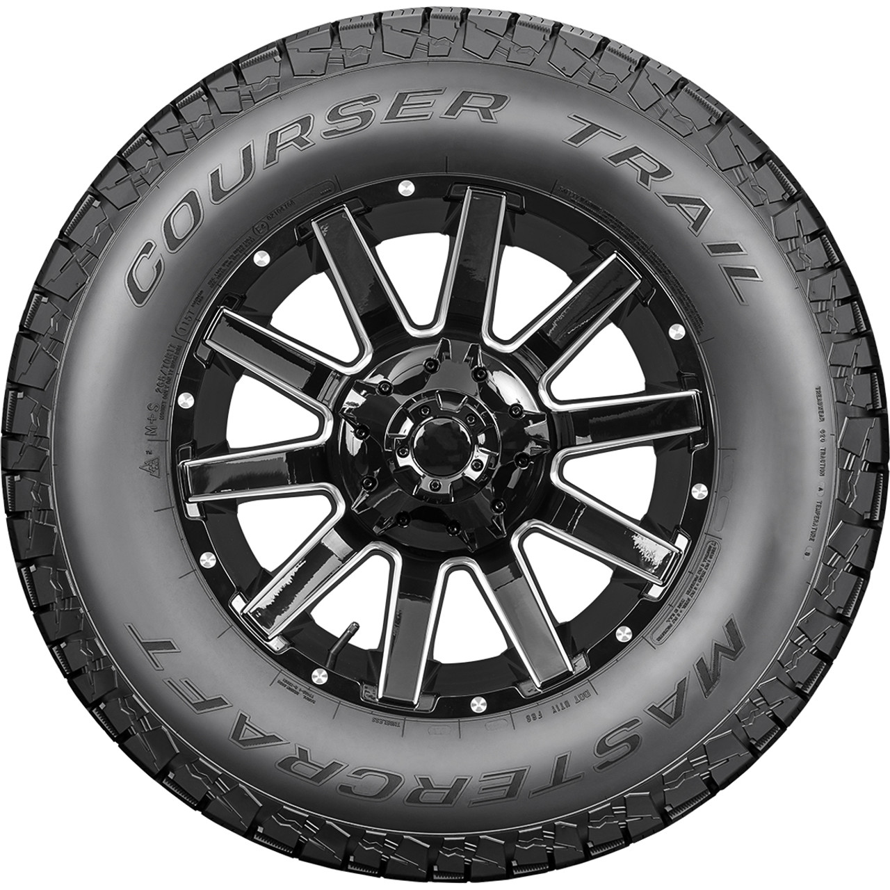 Mastercraft Courser Trail All Terrain 245/75R16 111T Light Truck Tire - Image 3