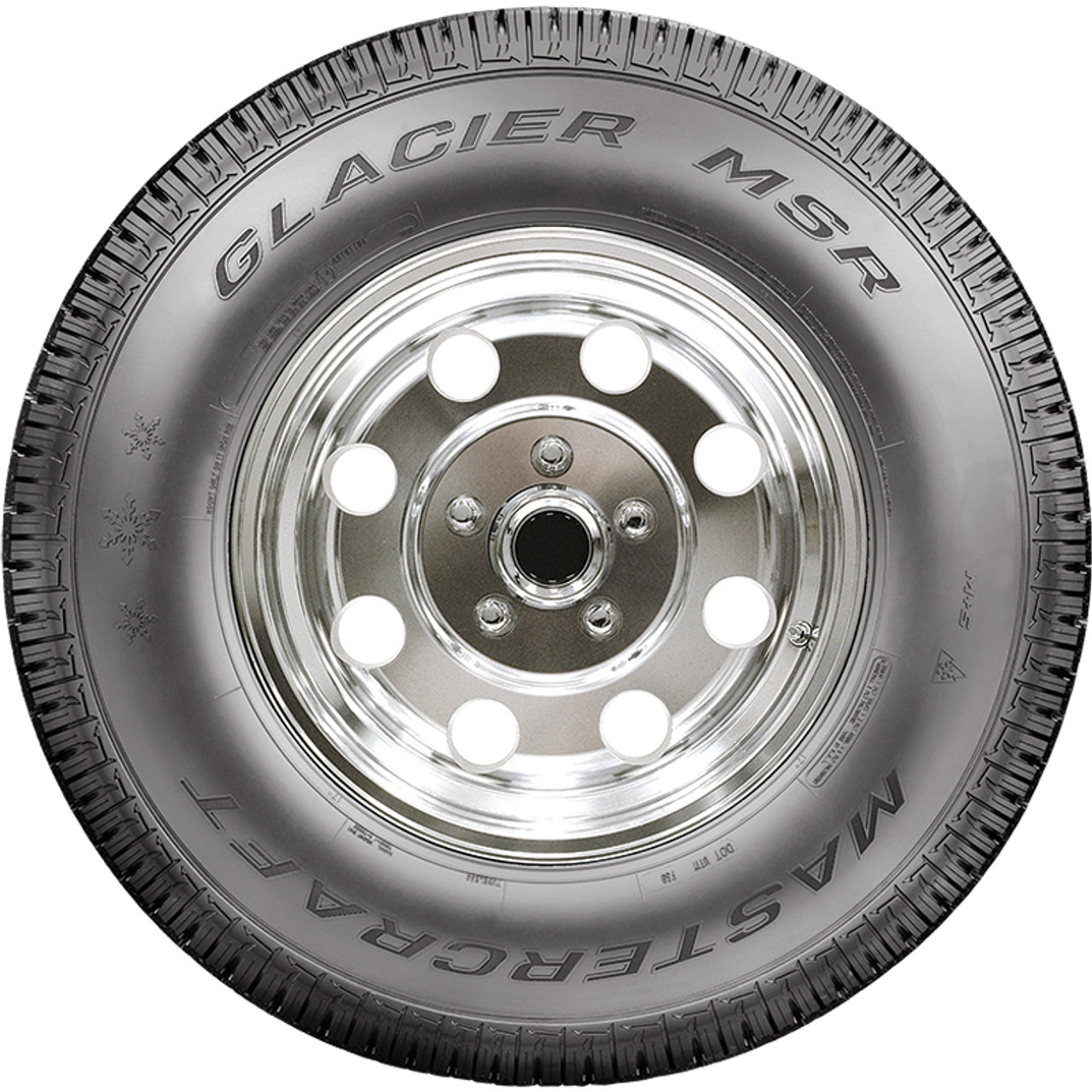 Mastercraft Glacier MSR Winter 265/70R17 115T Light Truck Tire - Image 3