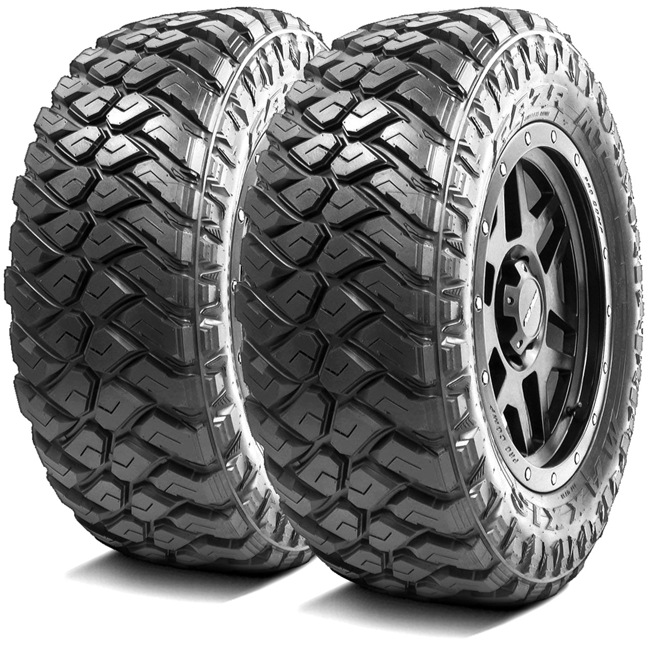 Maxxis Razr MT-772 Mud Terrain LT265/75R16 123/120Q E Light Truck Tire - Image 6