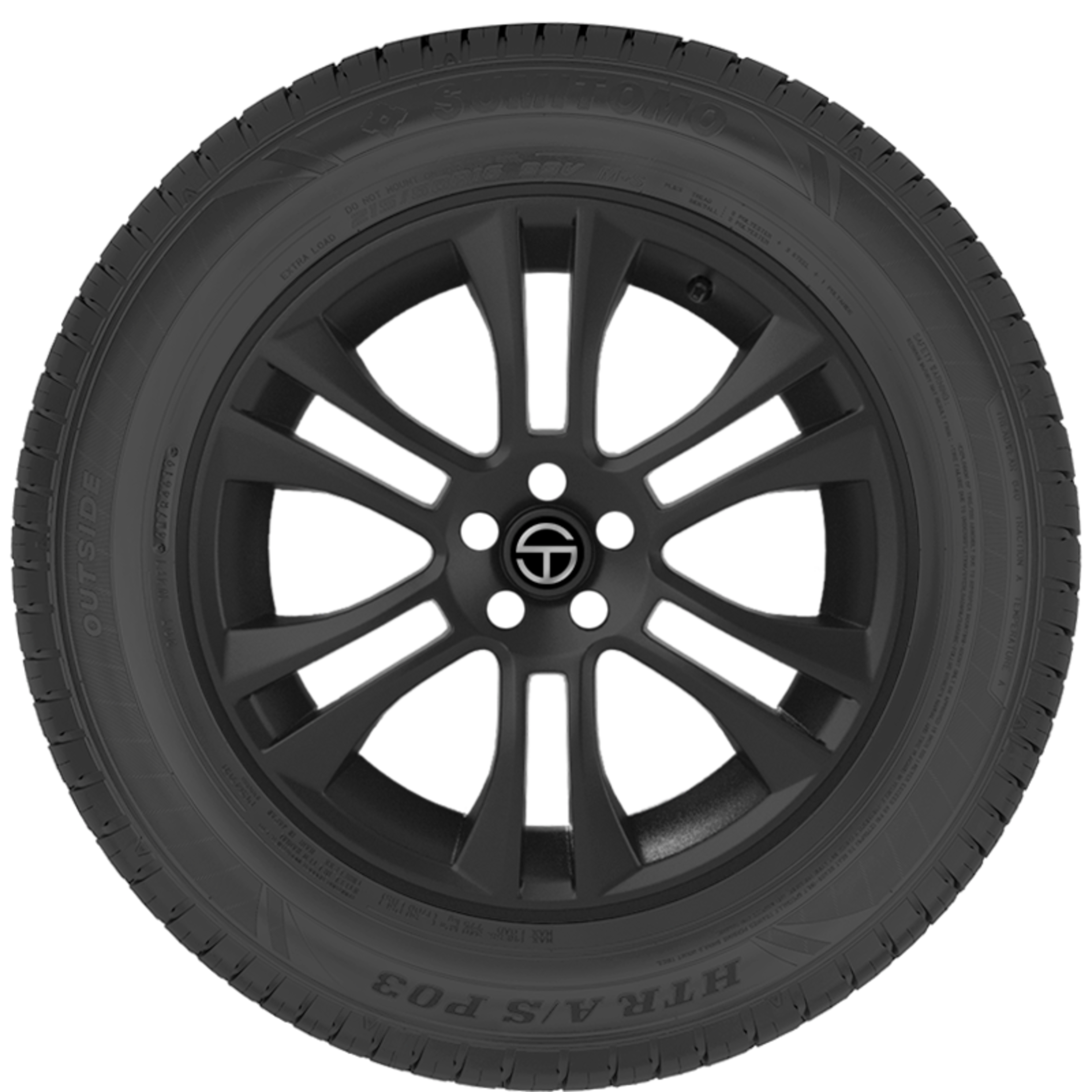 Sumitomo HTR A/S P03 All Season 225/60R16 98V Passenger Tire - Image 2