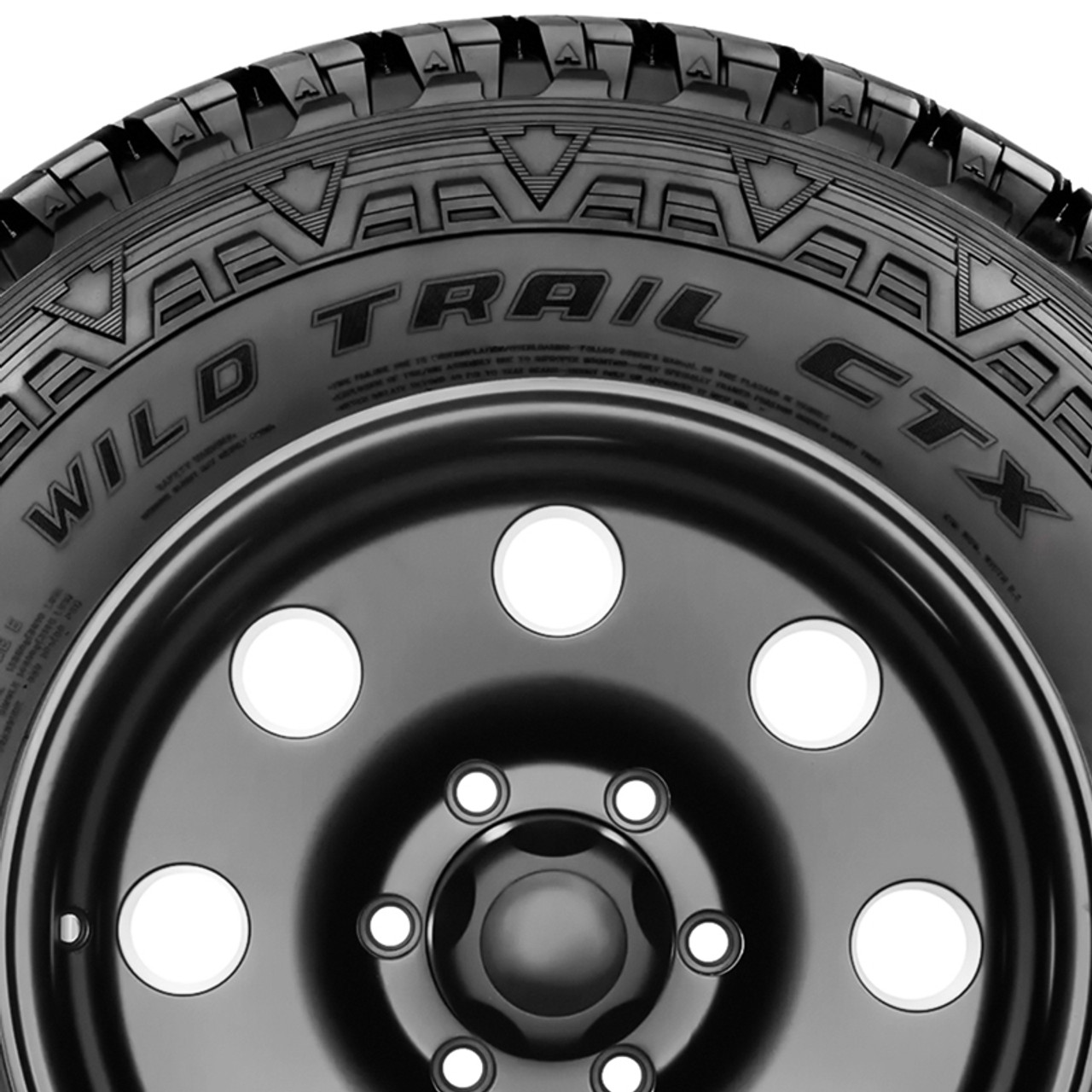 Tbc Brand Wild Trail Ctx 275/65R18 123/120Q Tire Fits: 2019-23 Chevrolet Silverado 1500 LT Trail Boss, 2019-21 GMC Sierra 1500 AT4 - Image 7