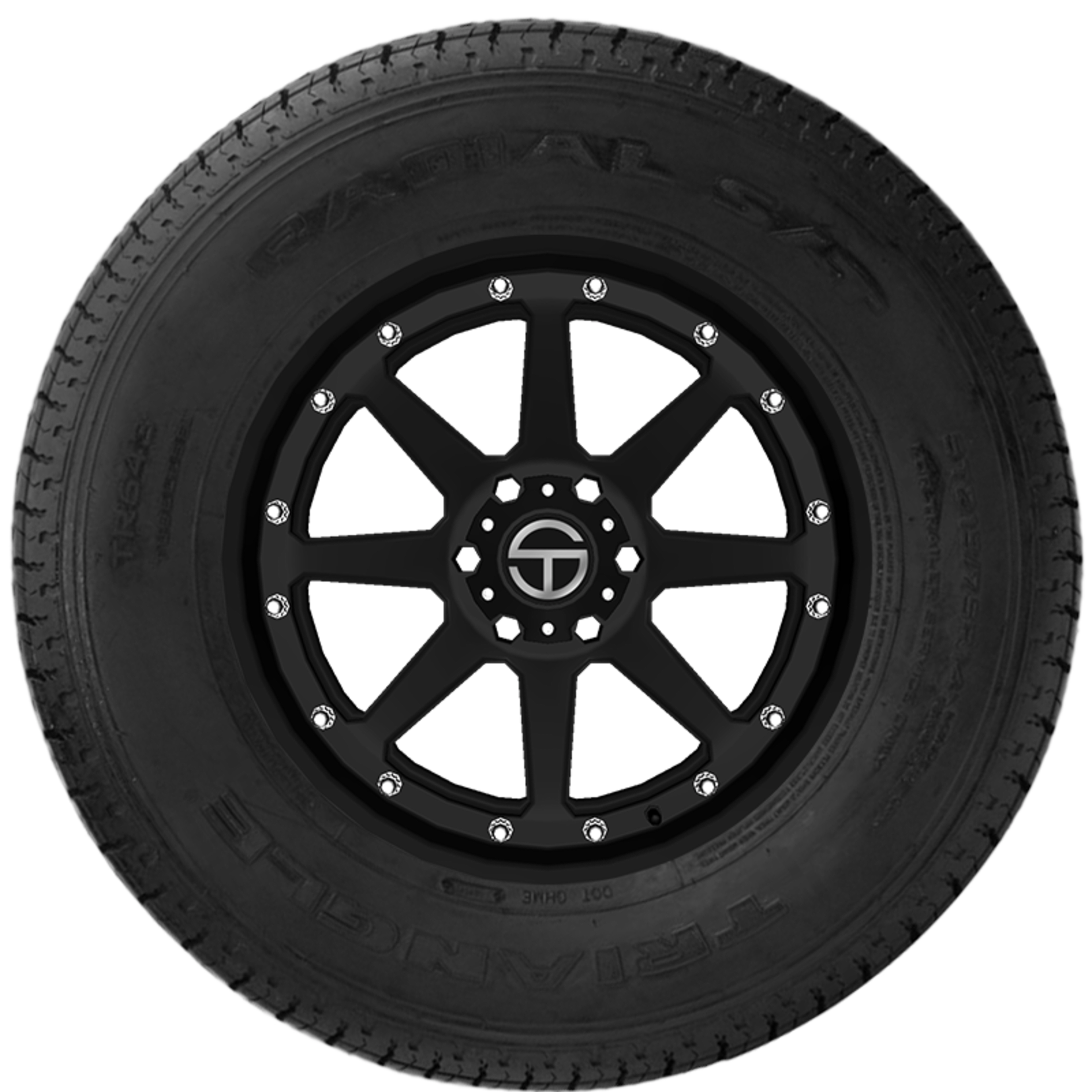 Triangle TR643 Commercial Van 225/75R15 117/112L E Trailer Tire - Image 2