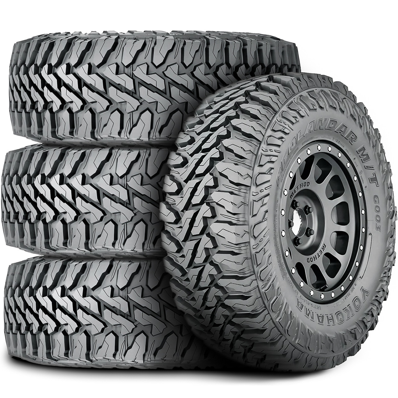 Yokohama Geolandar M/T G003 Mud Terrain LT285/75R16 126/123Q E Light Truck Tire - Image 12