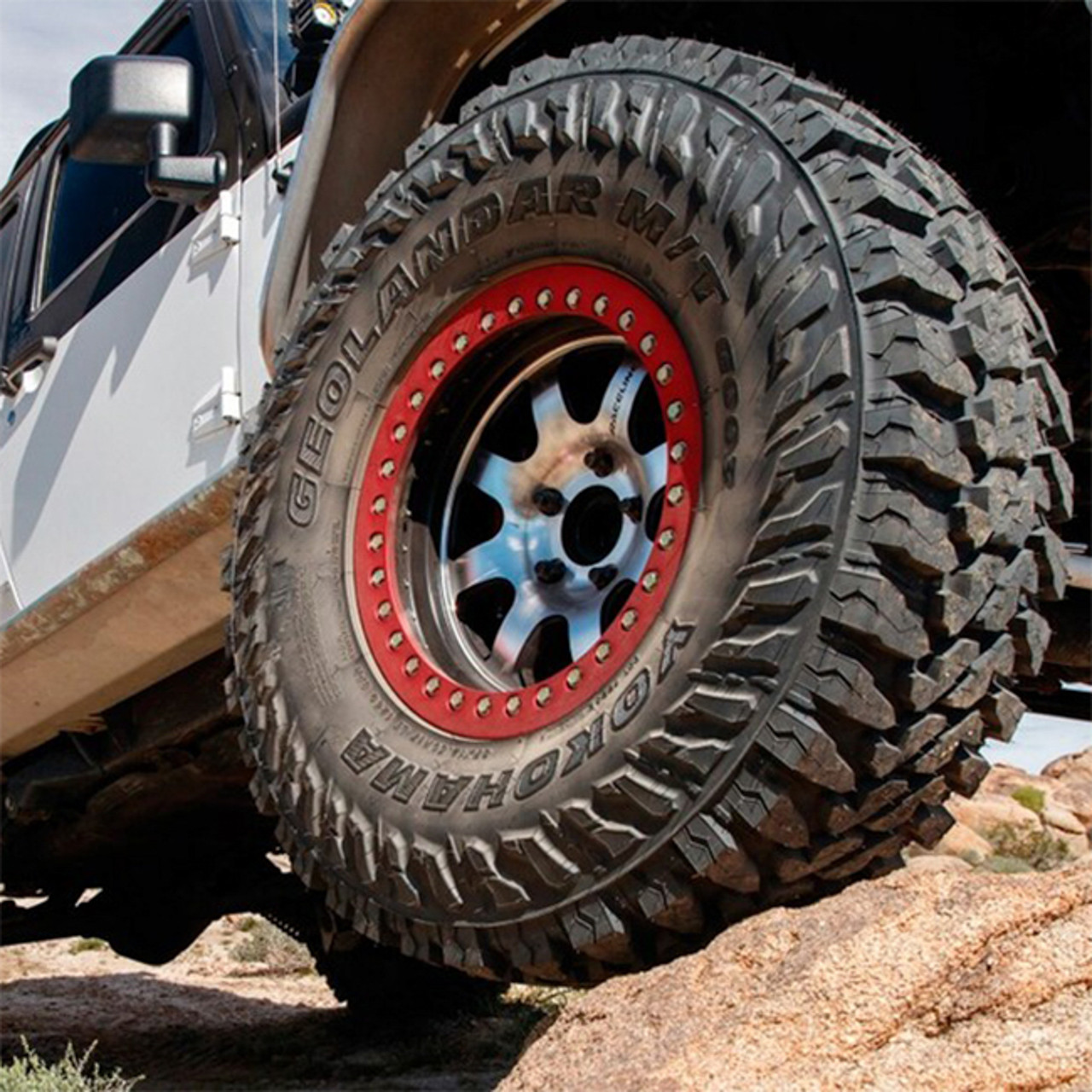 Yokohama Geolandar M/T G003 Mud Terrain LT285/75R16 126/123Q E Light Truck Tire - Image 9